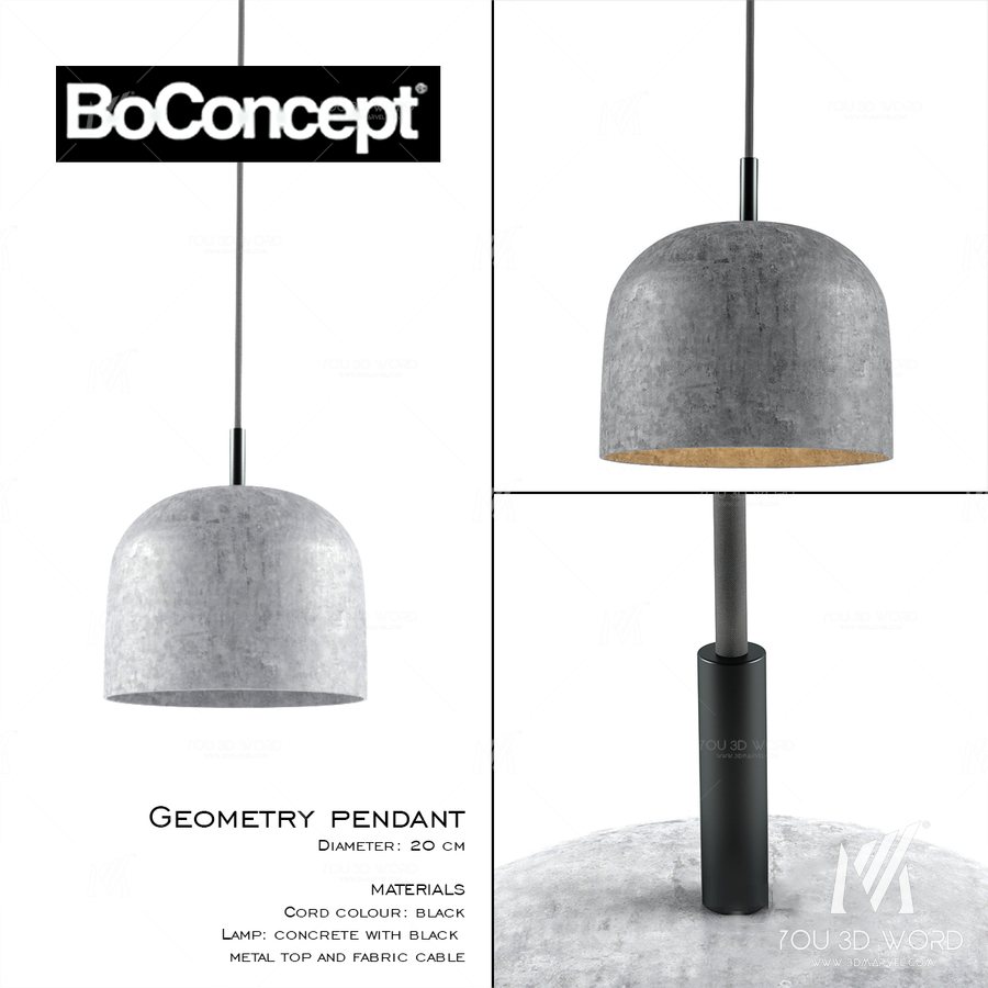 Boconcept Geometry Pendant